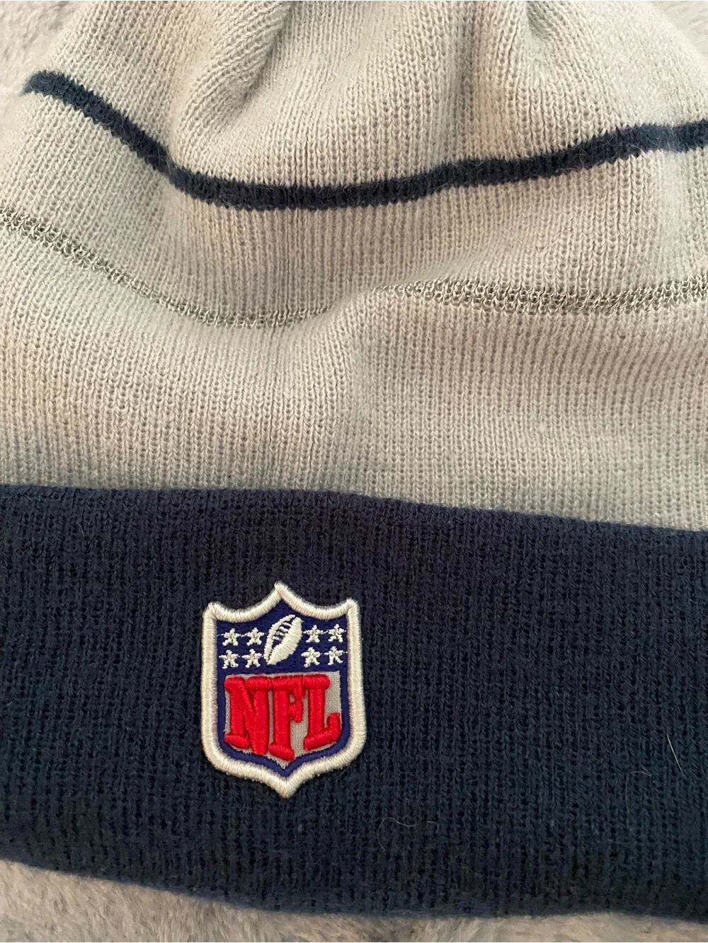 Dallas Cowboys Beanie in Gray & Navy